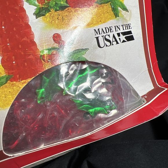 Holiday  Time Christmas Beaded Candle  Ornament Kit - Picture 2 of 3